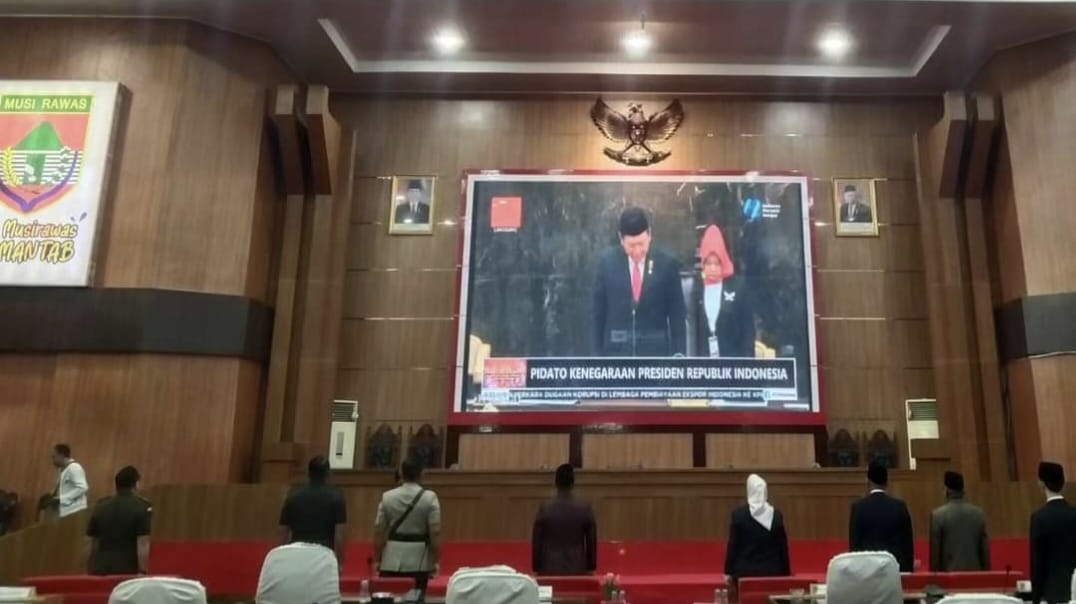 DPRD Mura Gelar Rapur, Dengarkan Pidato Kenegaraan Presiden RI