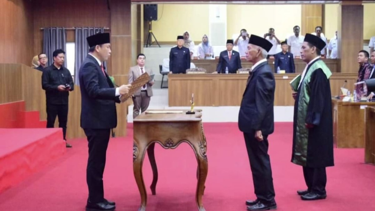 DPRD Mura Rapat Paripurna PAW Fraksi Golkar