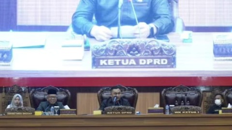 Rapat Paripurna, DPRD Mura Dengarkan Pandangan Umum Fraksi